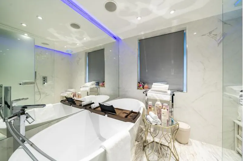 Bathroom at Contemporary West Drayton home, B1858 (photo 16)