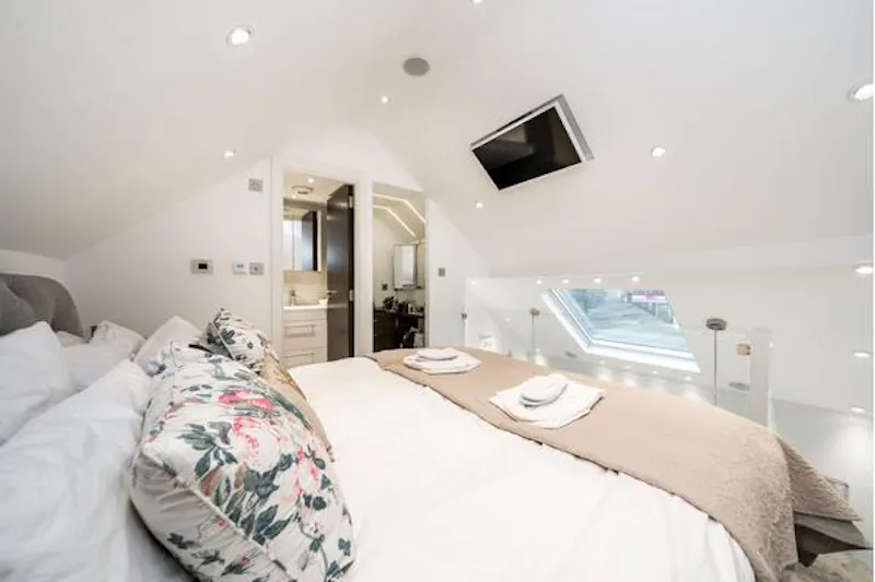 Bedroom at Contemporary West Drayton home, B1858 (photo 19)