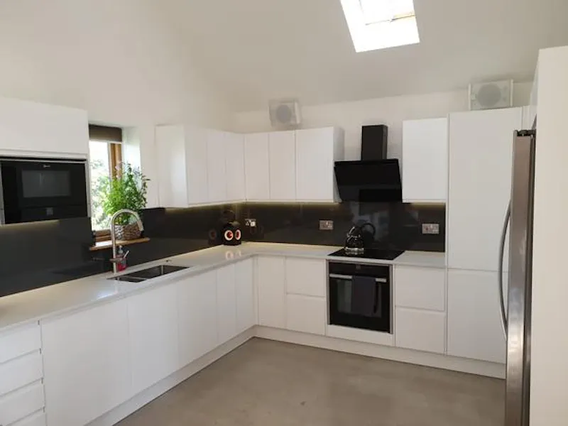 Kitchen at Banbury modern barn home, L694 (photo 11)