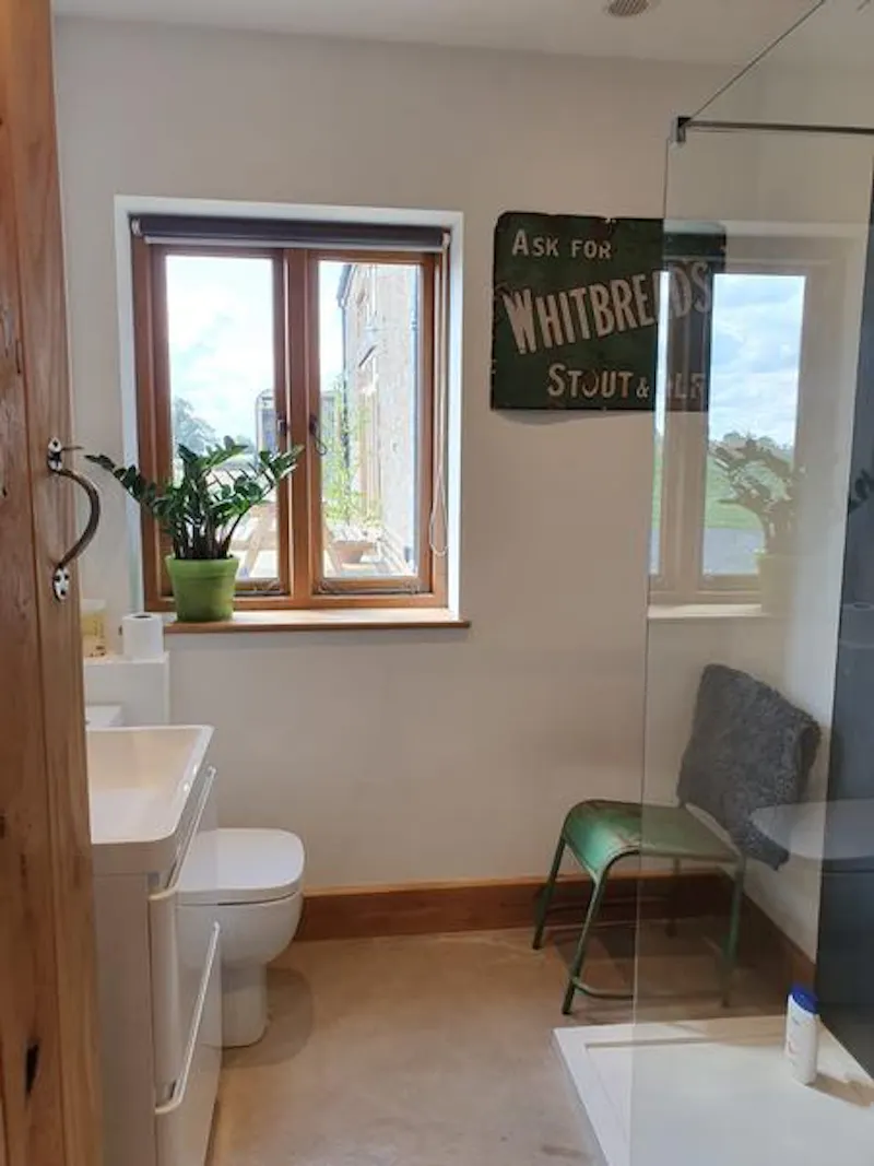 Bathroom at Banbury modern barn home, L694 (photo 18)