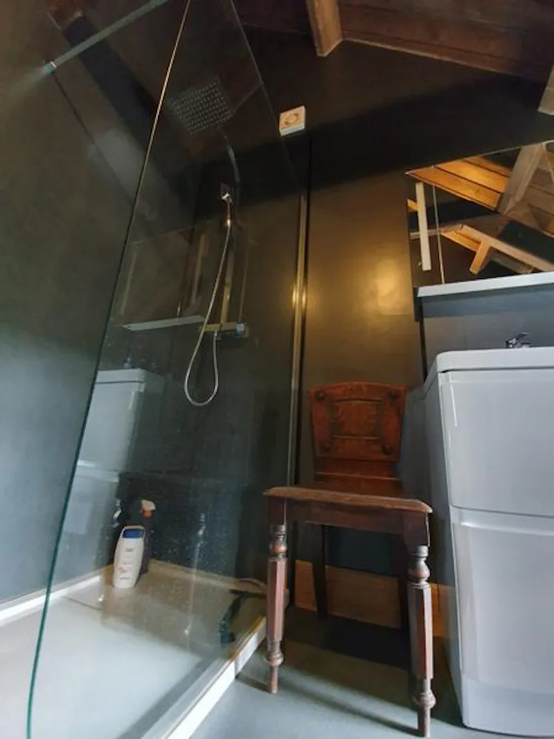 Bathroom at Banbury modern barn home, L694 (photo 20)