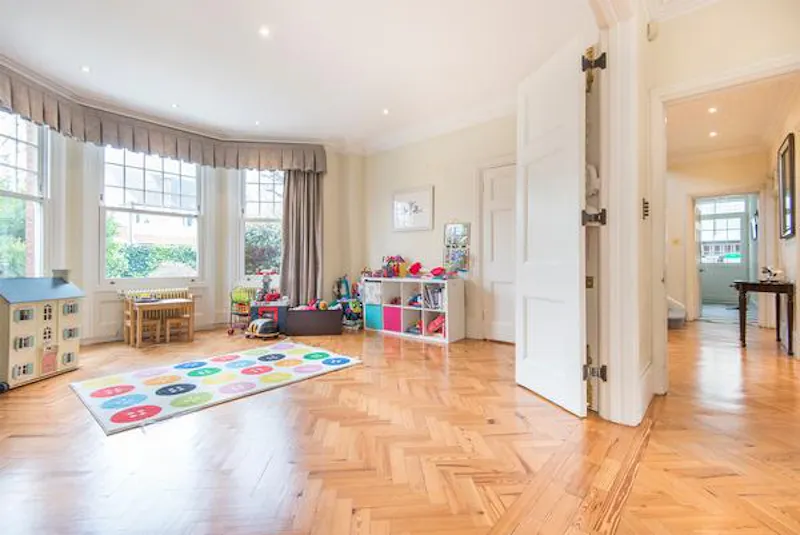 Floor - wooden at Spacious Ealing family house, D2421 (photo 12)