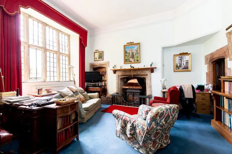 Fireplace at Early Somerset estate by the sea, M326 (photo 11)
