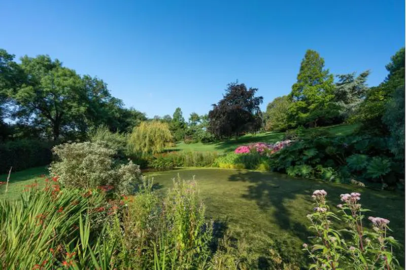 Garden at Early Somerset estate by the sea, M326 (photo 66)
