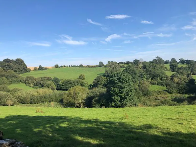 Views - country at Remote ancient Cotswold farm, M327 (photo 43)