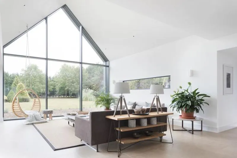 Living Room at Modern new-build barn , K444 (photo 4)