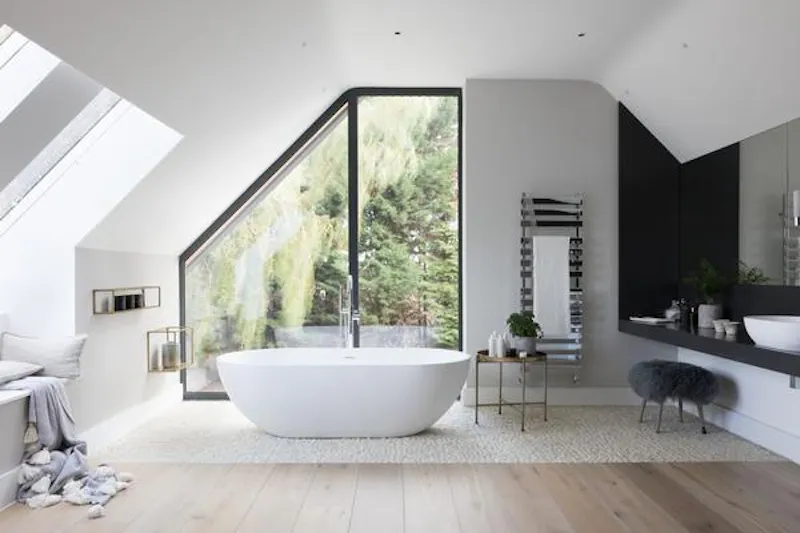 Bathroom at Modern new-build barn , K444 (photo 11)