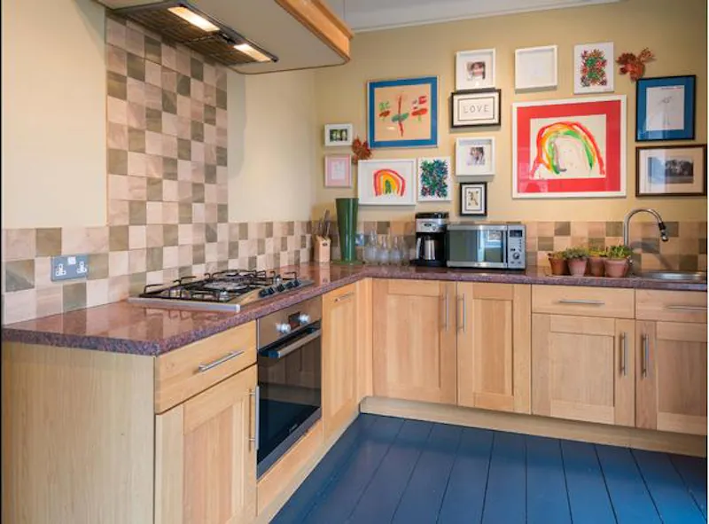 Kitchen at Gothic family home in Chippenham, G306 (photo 13)