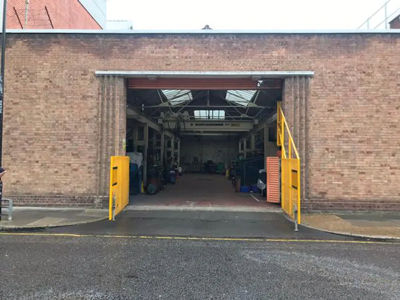 Garage at Engineer's workshop in Mile End, N466 (photo 26)