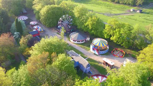 Steam-driven fairground museum, V162