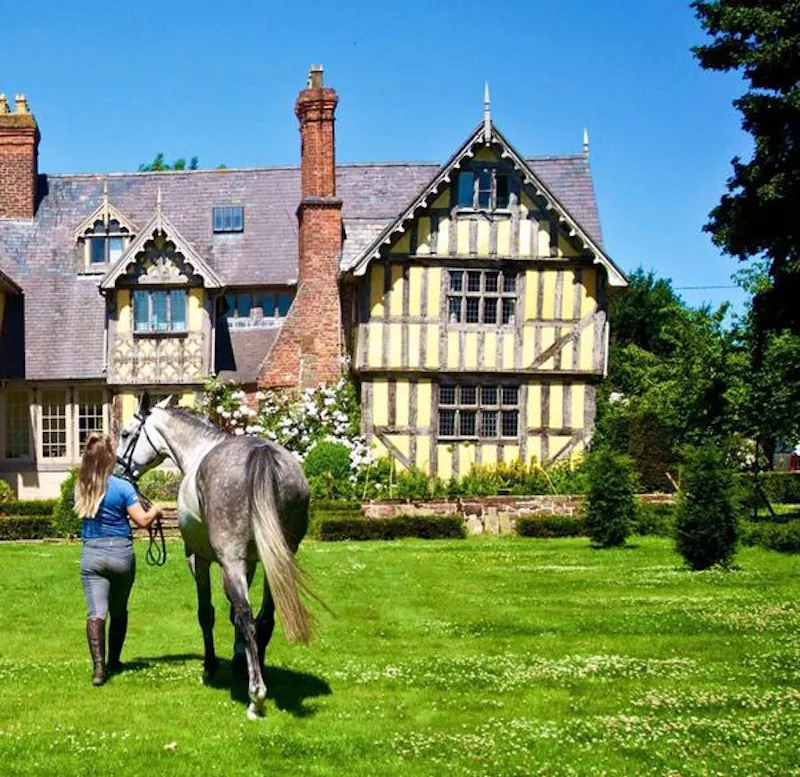 Garden at Shropshire Timber-framed house , M328 (photo 22)