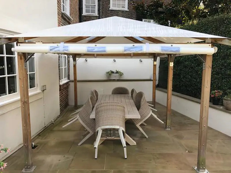 Terrace/Patio at Traditional house on the Thames, A1507 (photo 36)