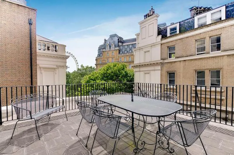 Balcony at Vacant Embankment townhouse, A1508 (photo 16)