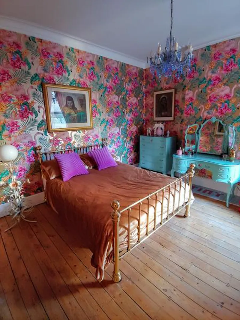Bedroom at Colourful Kensal Green apartment, F1189 (photo 21)