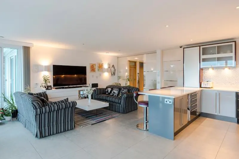 Living Room at Cool Chichester beach house, K445 (photo 29)