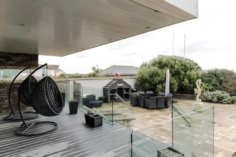 Terrace/Patio at Cool Chichester beach house, K445 (photo 32)