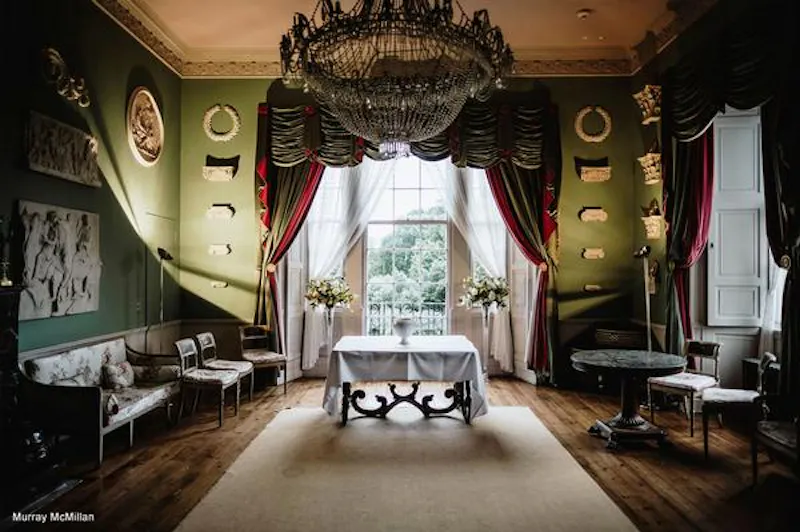 Drawing room at Ornate Scottish estate near Glasgow, G308 (photo 10)