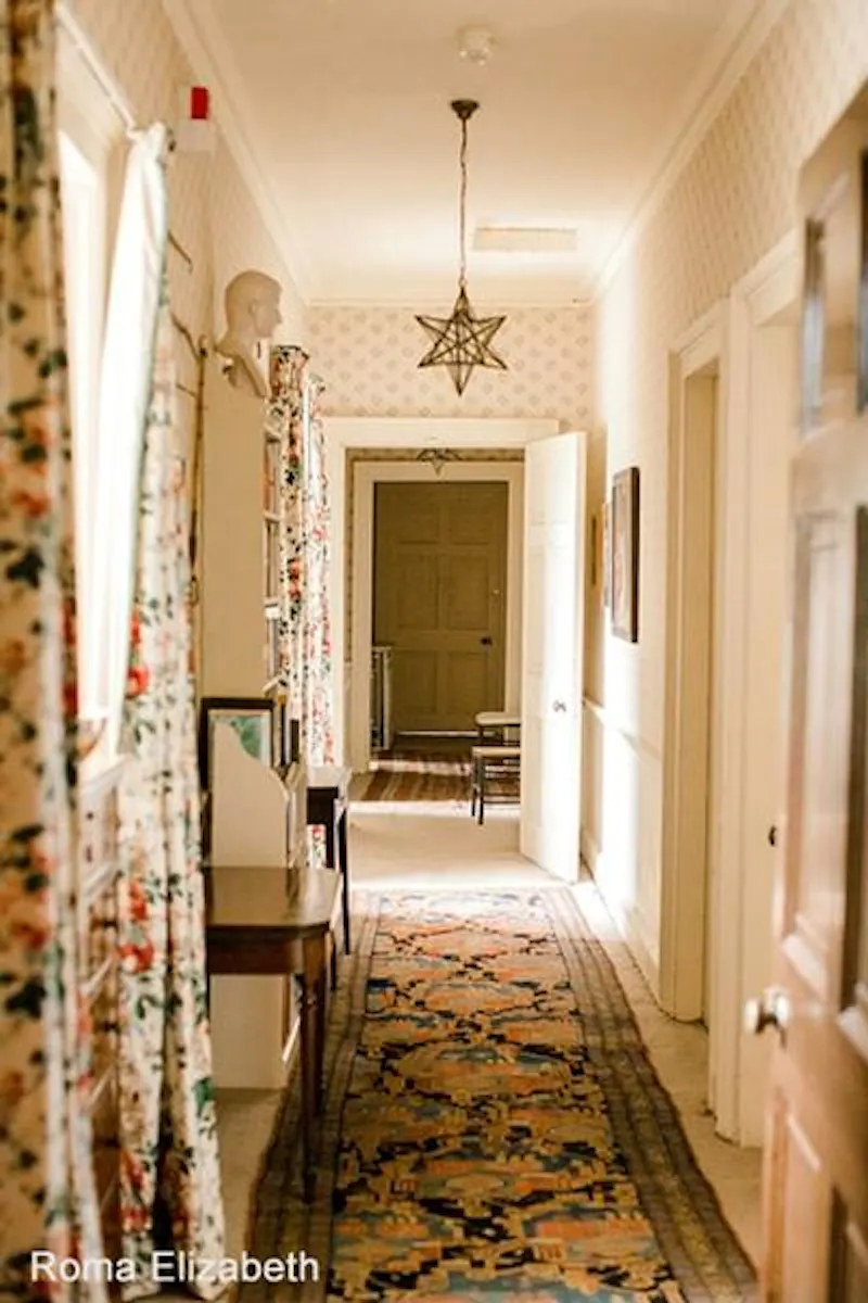 Corridor at Ornate Scottish estate near Glasgow, G308 (photo 30)