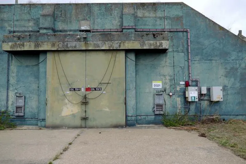 Industrial derelict estate and fields, V163 (photo 44)