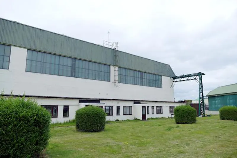Industrial derelict estate and fields, V163 (photo 46)