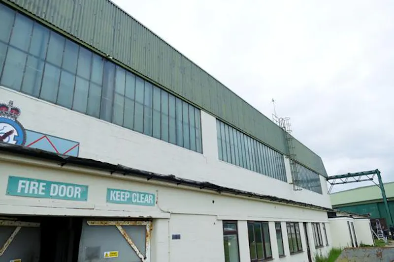 Industrial derelict estate and fields, V163 (photo 47)