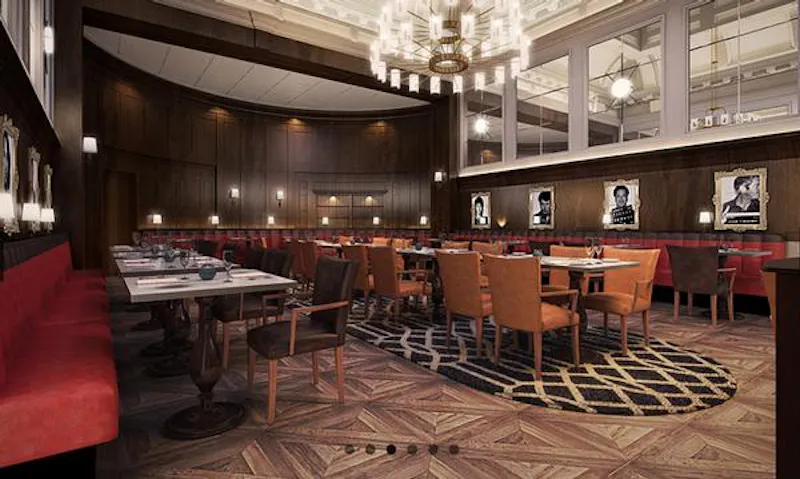 Dining room at Contemporary Old St hotel, R833 (photo 6)