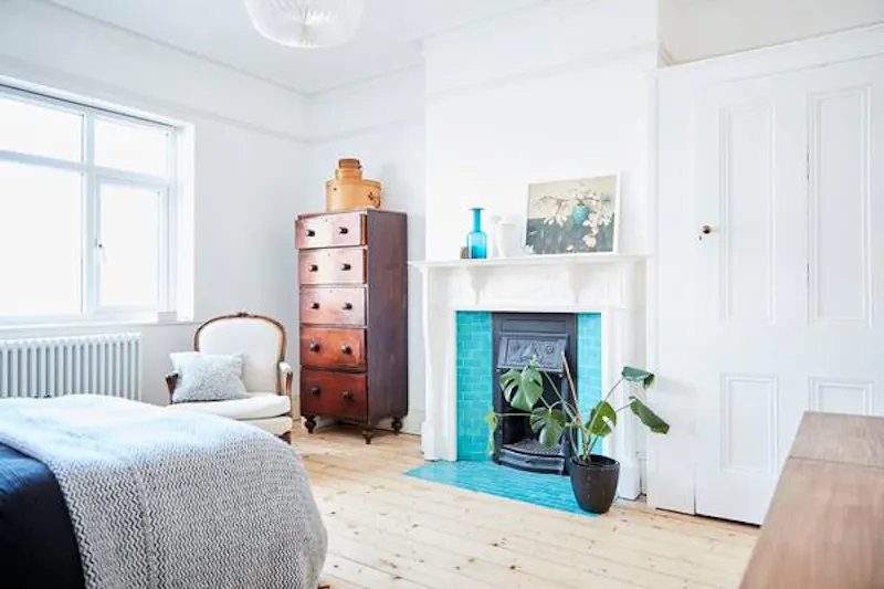 Bedroom at Scandi style in Broadstairs, C917 (photo 34)