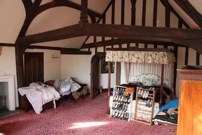 Beams at Medieval hall in Essex, M330 (photo 49)