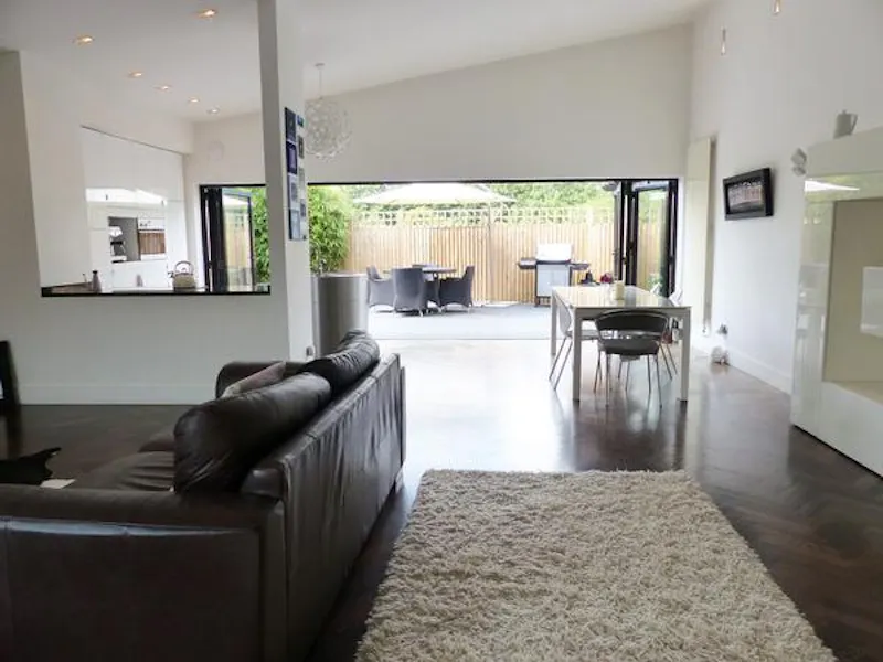 Living Room at 60s terraced home in Epping, D2447 (photo 2)