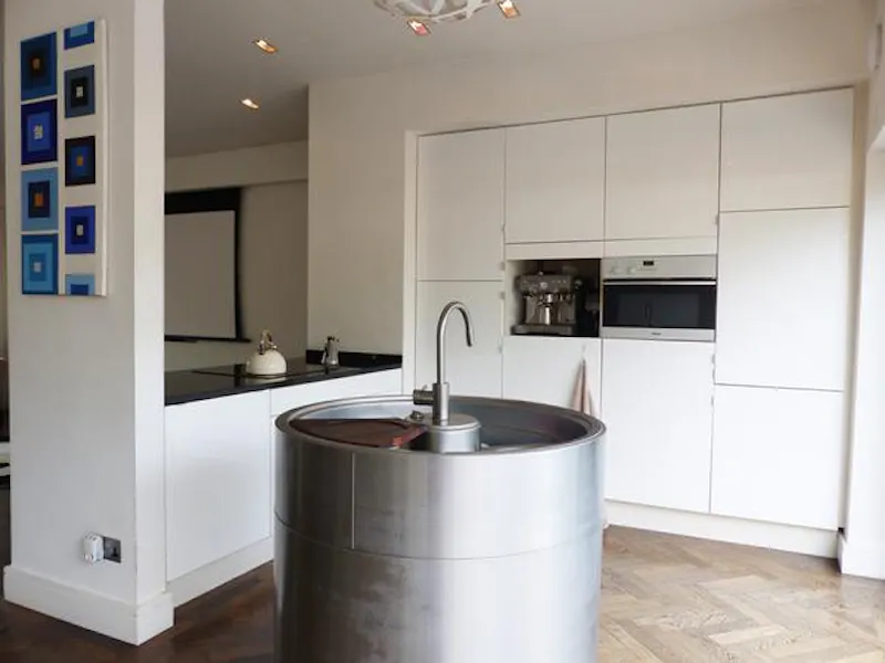 Kitchen at 60s terraced home in Epping, D2447 (photo 8)