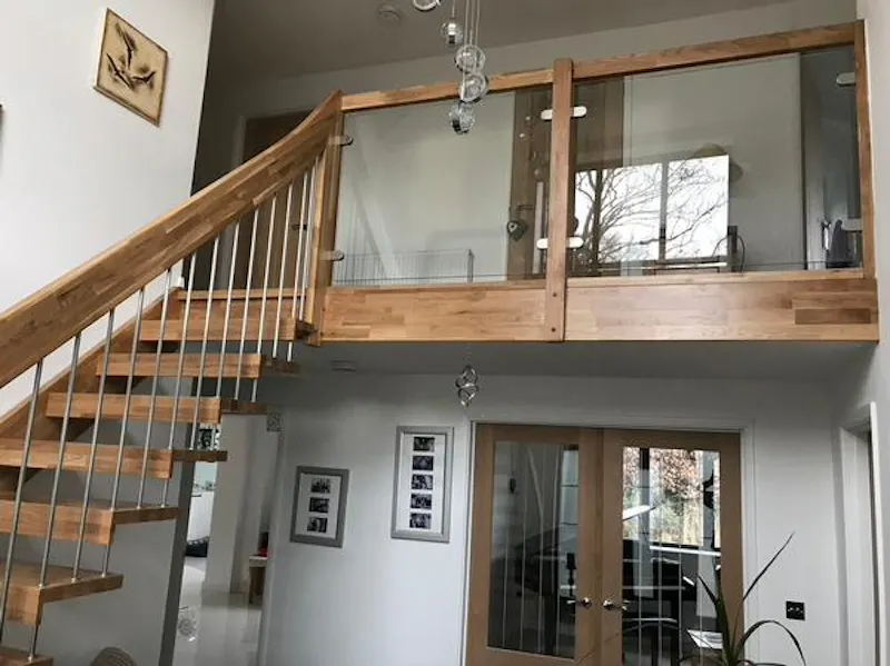 Staircase at Forest Row European home, D2448 (photo 6)