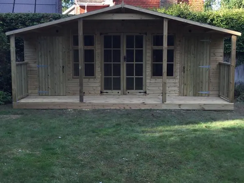 Shed at Forest Row European home, D2448 (photo 10)