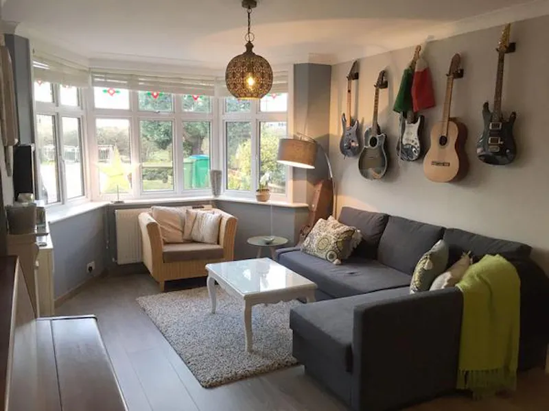 Living Room at Modernised  Twickenham home, D2450 (photo 2)