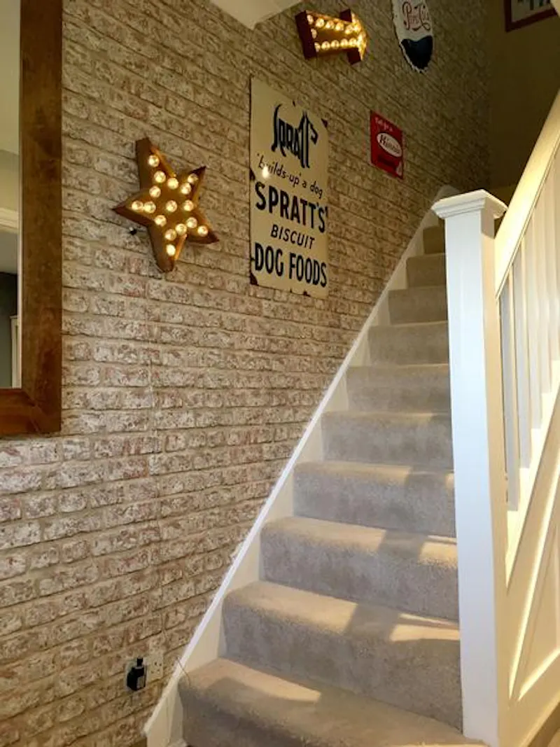 Exposed brick at Modernised  Twickenham home, D2450 (photo 15)