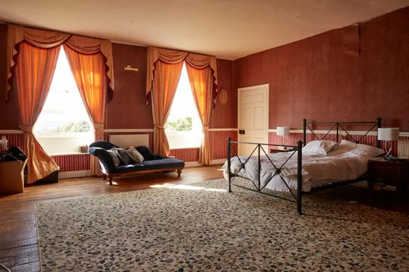 Bedroom at Georgian farmhouse in Egerton, A1520 (photo 19)