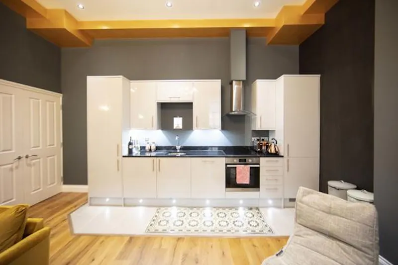 Kitchen at Stylish Nottingham apartment , F1194 (photo 2)