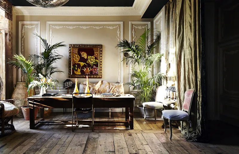 Dining room at Bohemian Maida Vale apartment, F1074 (photo 33)