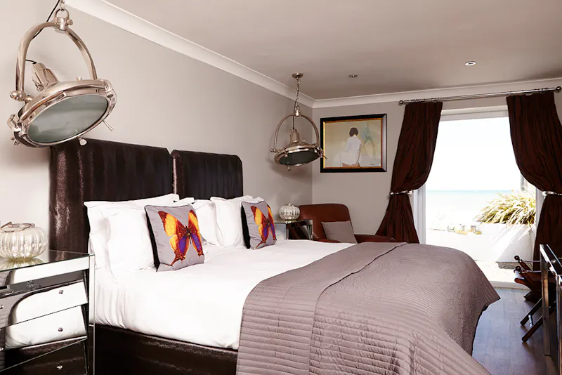 Bedroom at Angmering on Sea beach house, C842 (photo 20)