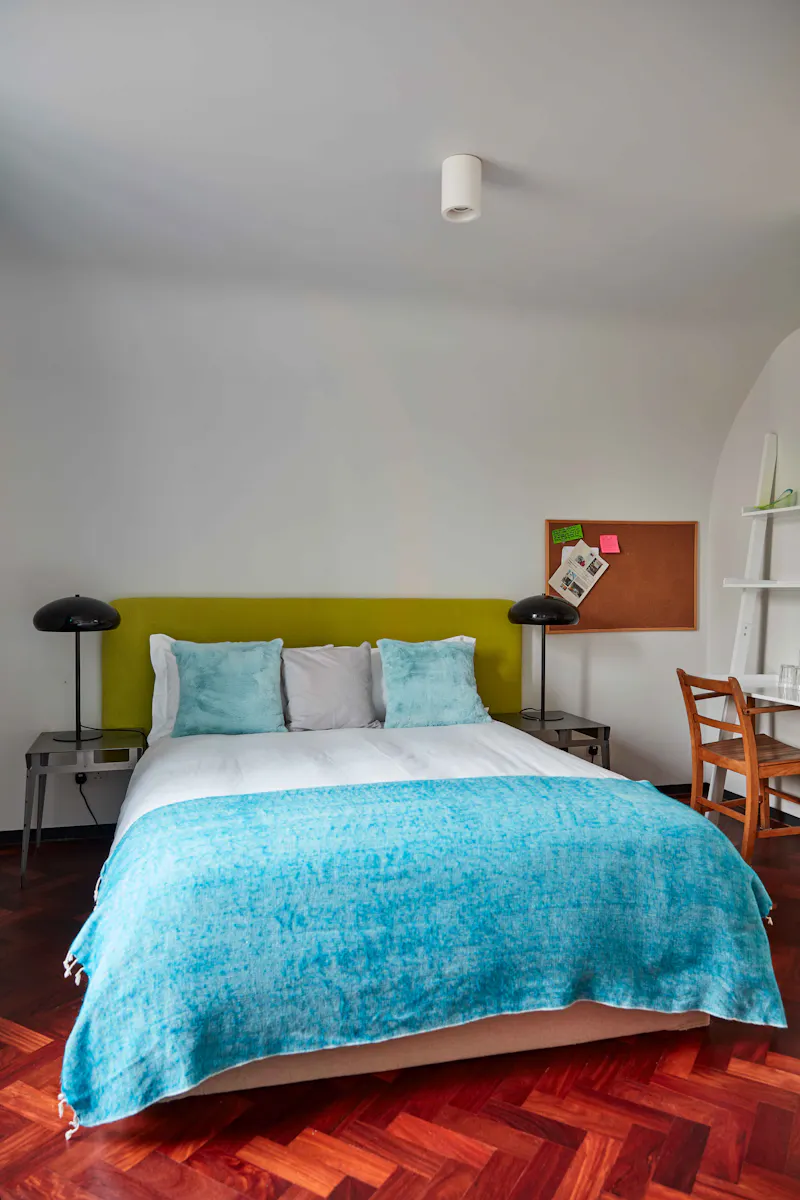 Bedroom at Colourful modern Homerton house, K416 (photo 25)