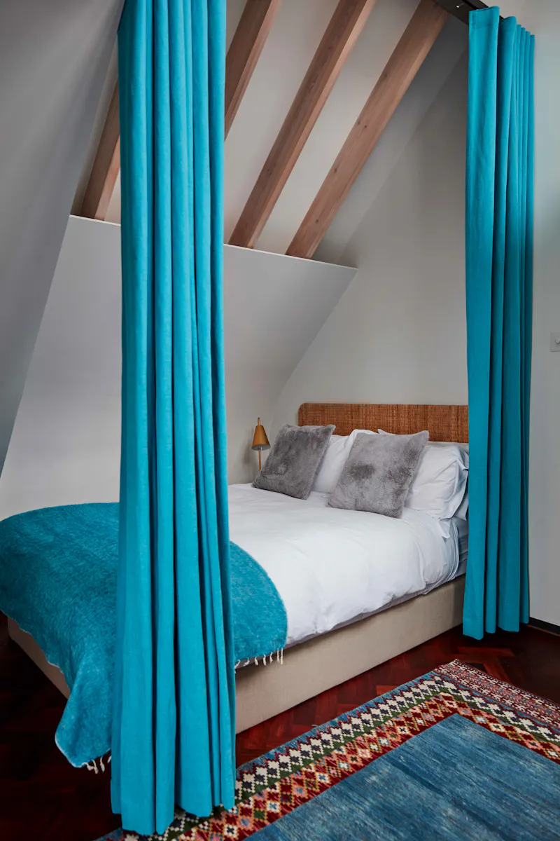 Bedroom at Colourful modern Homerton house, K416 (photo 29)