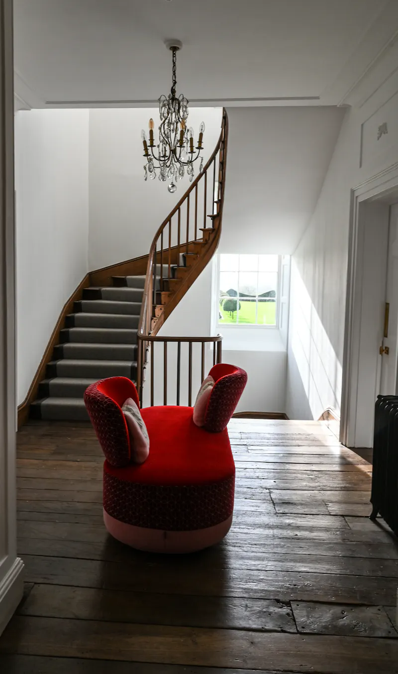 Staircase at Opulent Seend Georgian house, A1523 (photo 11)