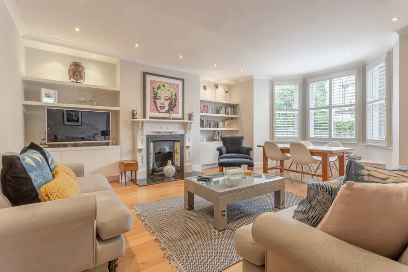 Living Room at Stylish Brondesbury apartment, F1058 (photo 2)