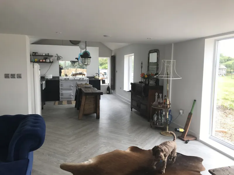 Floor - wooden at New-build Cottered house, L713 (photo 7)