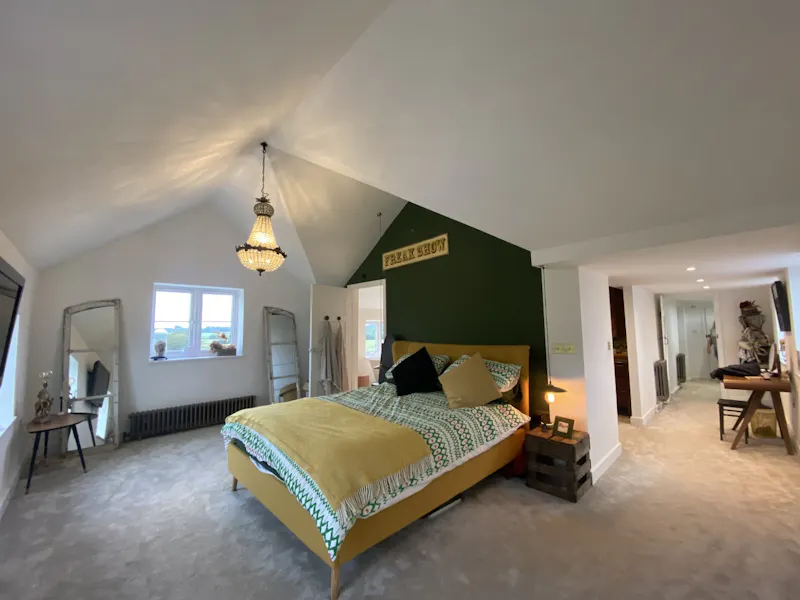 Bedroom at New-build Cottered house, L713 (photo 12)