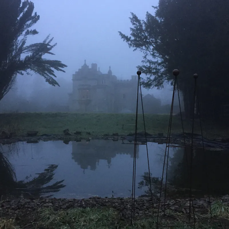 Lake at Dilapidated Presteigne manor, M339 (photo 34)