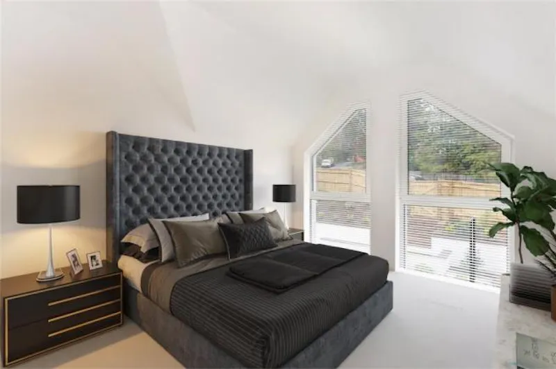 Bedroom at Marlow new-build family house, D2466 (photo 7)