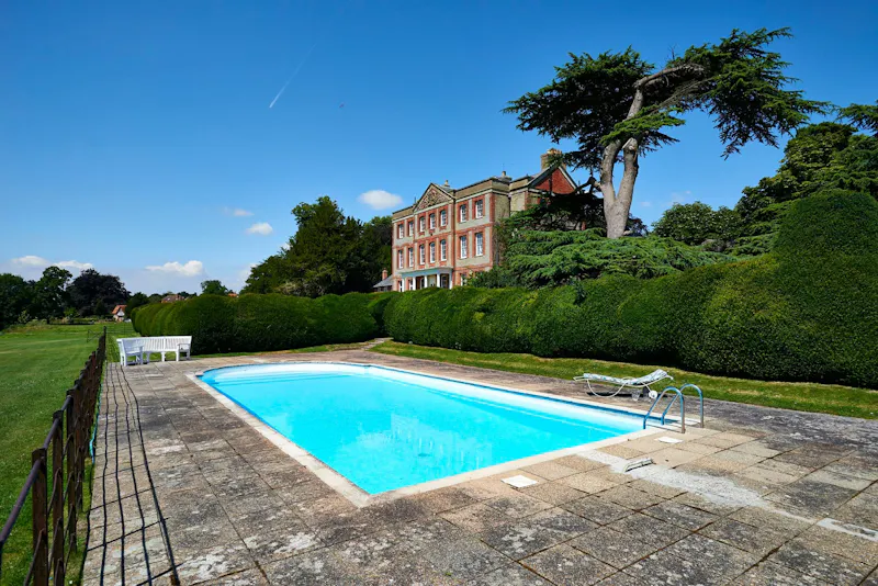 Swimming pool - outdoor at Wantage country house estate , A832 (photo 31)