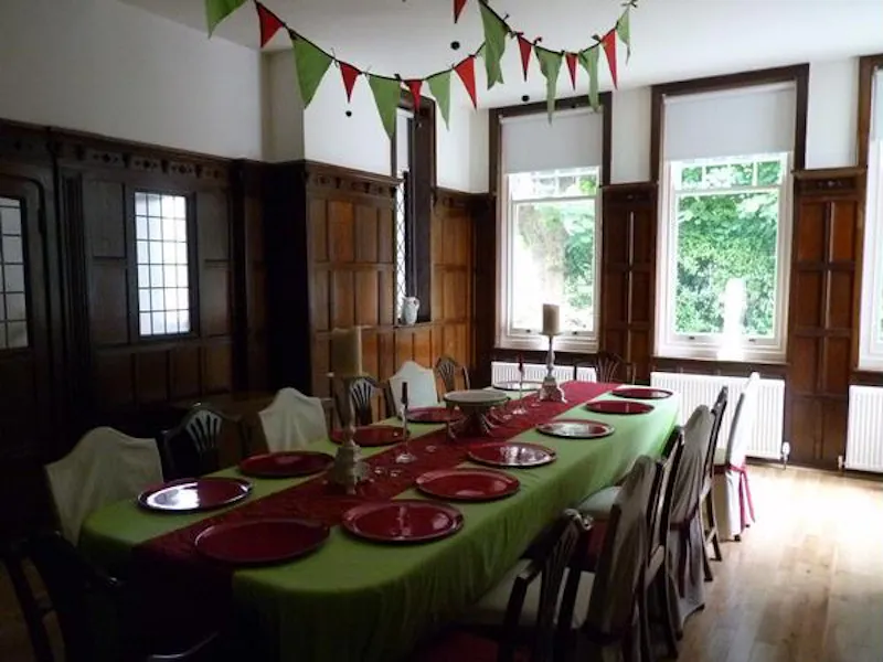 Dining room at Film location W101 in Wales (photo 2)