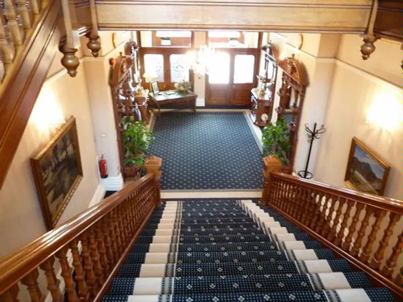 Staircase at Film location W116 in Wales (photo 12)