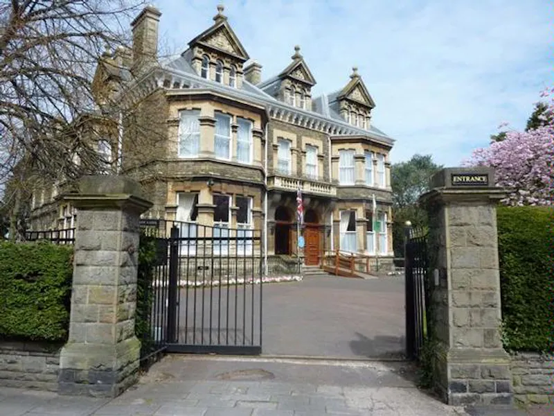 Gate at Film location W116 in Wales (photo 14)